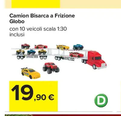 Camion Bisarca a Frizione Globo