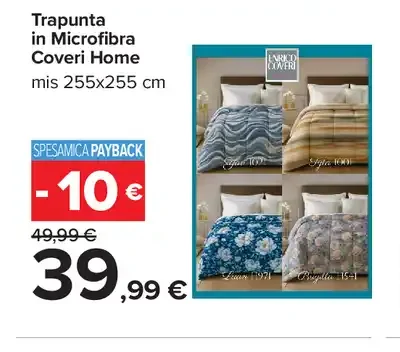 Trapunta in microfibra Coveri Home