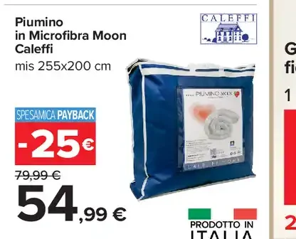Piumino in microfibra Moon