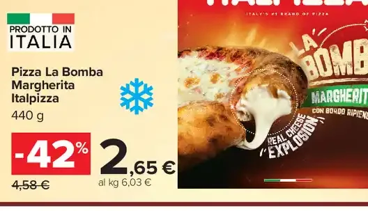 Pizza La Bomba Margherita