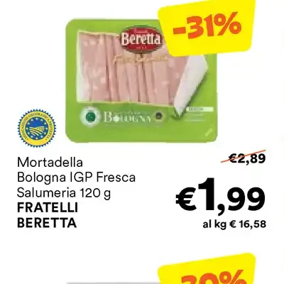 Mortadella Bologna IGP Fresca Salumeria