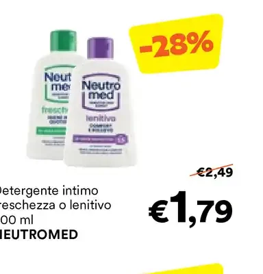 Detergente intimo freschezza o lenitivo