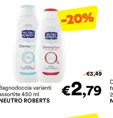 Bagnodoccia varianti assortite