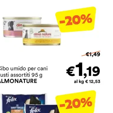 Cibo umido per cani