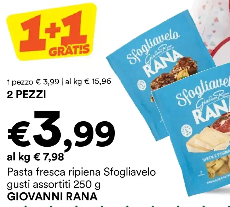 Pasta fresca ripiena Sfogliavelo gusti assortiti