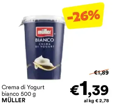 Crema di Yogurt bianco