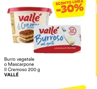 Burro vegetale o Mascarpone