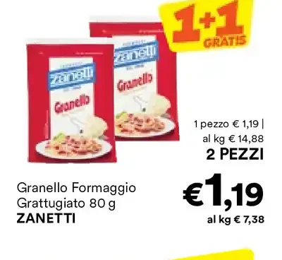 Granello Formaggio Grattugiato