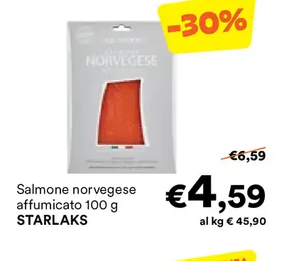 Salmone norvegese affumicato