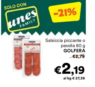 Salsiccia piccante o passita