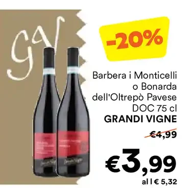 Barbera o Bonarda dell'Oltrepò Pavese DOC