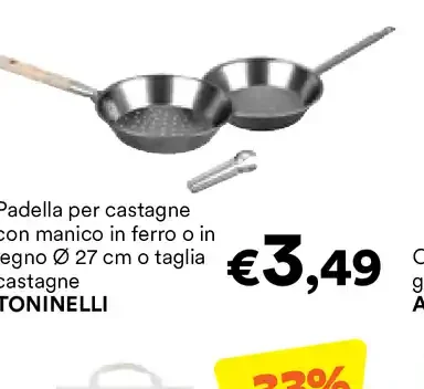 Padella per castagne