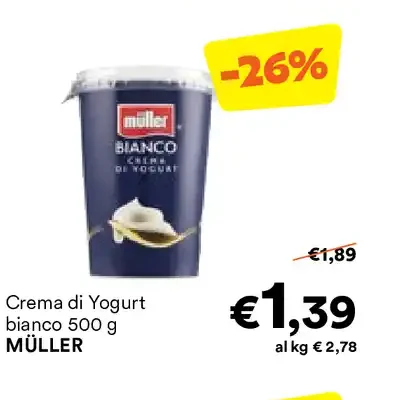 Crema di Yogurt bianco