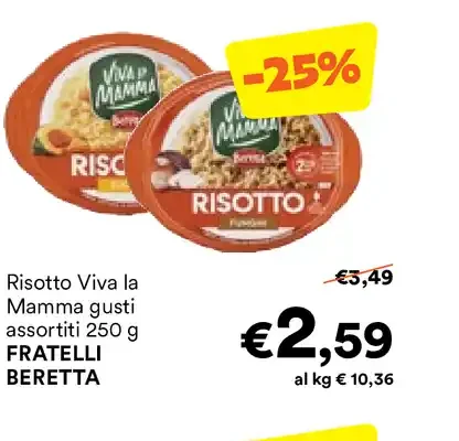Risotto Viva Mamma gusti assortiti