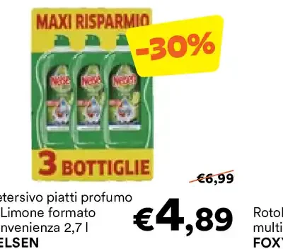 Detersivo piatti al limone