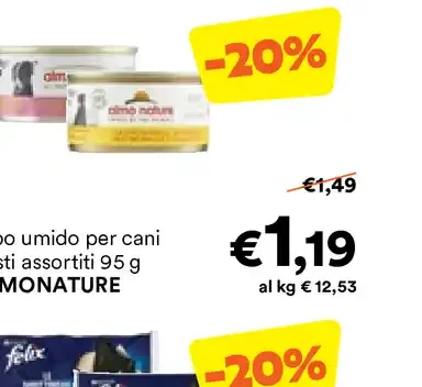 Cibo umido per cani