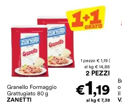 Granello Formaggio Grattugiato