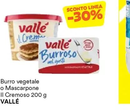 Burro vegetale o Mascarpone