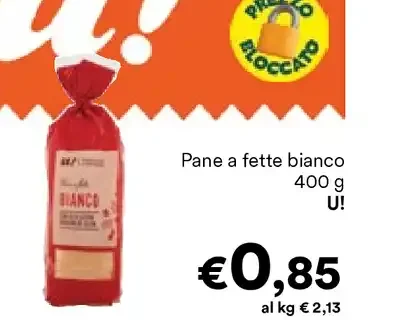 Pane a fette bianco