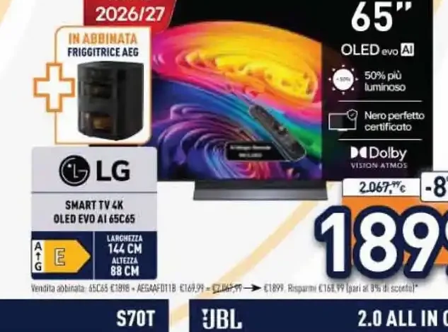 TV LG 65 pollici OLED