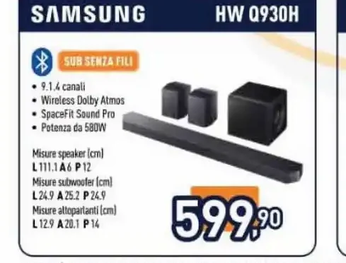 Soundbar Samsung HW-Q930H