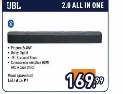Soundbar JBL 2.0 All-in-One
