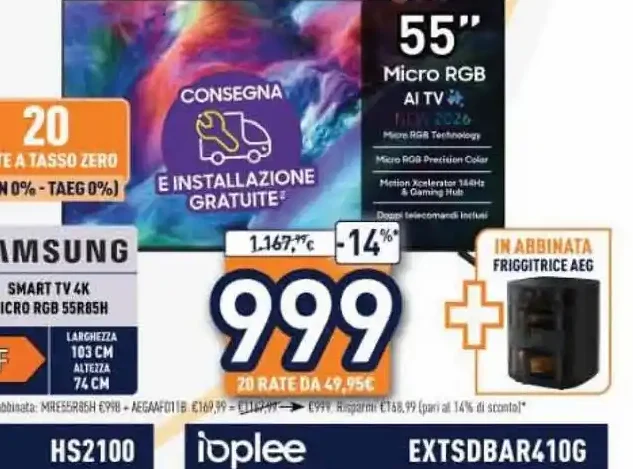 Smart TV Samsung 55 pollici