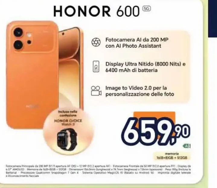 Honor 600