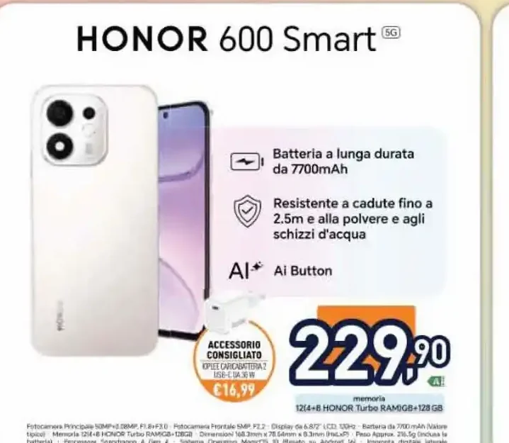 Honor 600 Smart