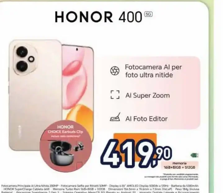Honor 400