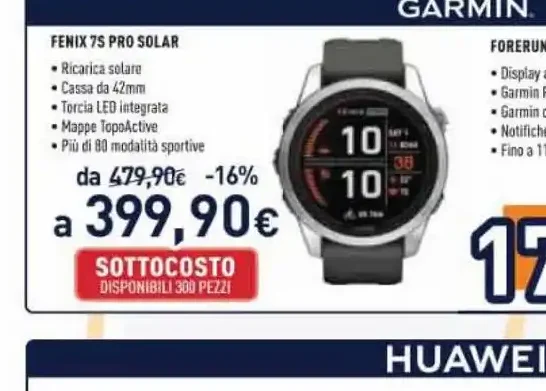 Garmin Fenix 7S Pro Solar