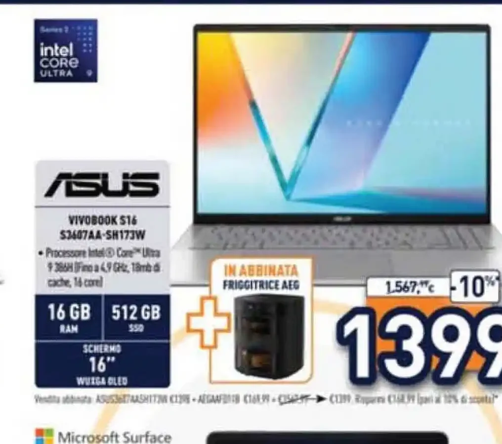Asus Vivobook S16