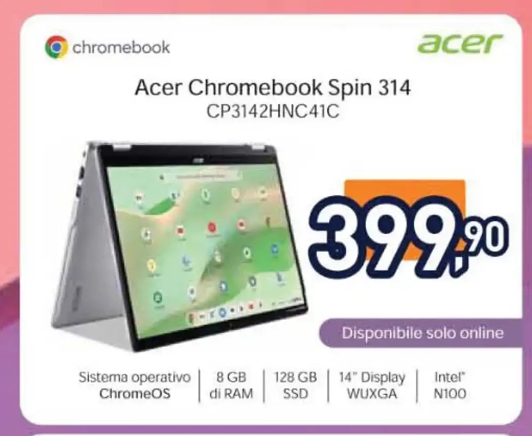 Acer Chromebook Spin 314