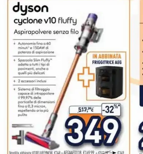 Aspirapolvere senza filo