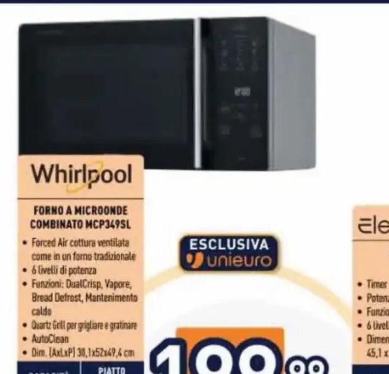 Forno a microonde combinato