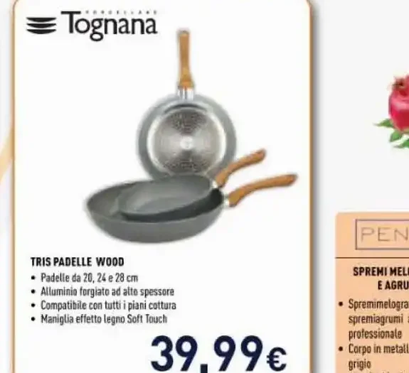 Set padelle