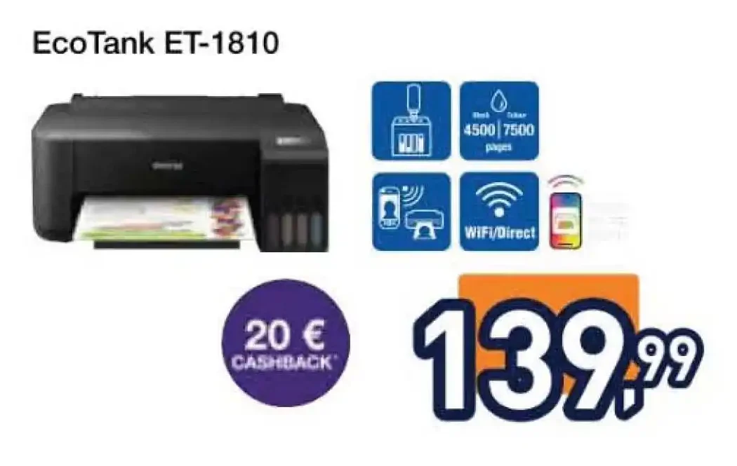 Stampante Epson EcoTank ET-1810