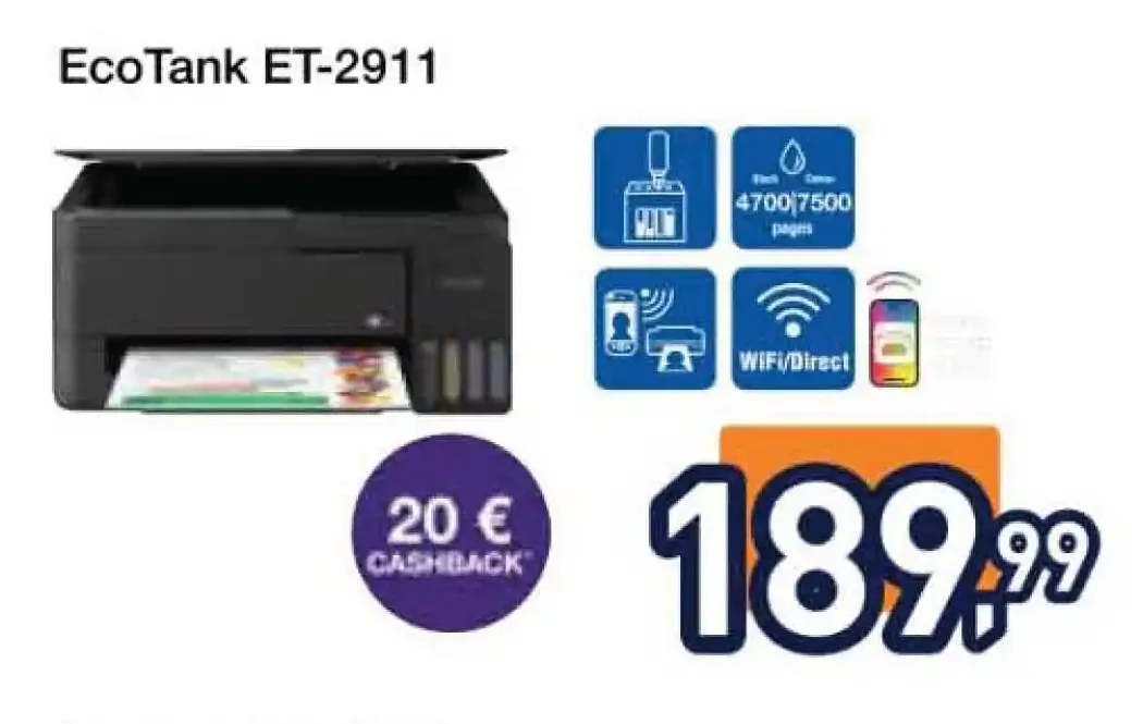 Stampante Epson EcoTank ET-2911
