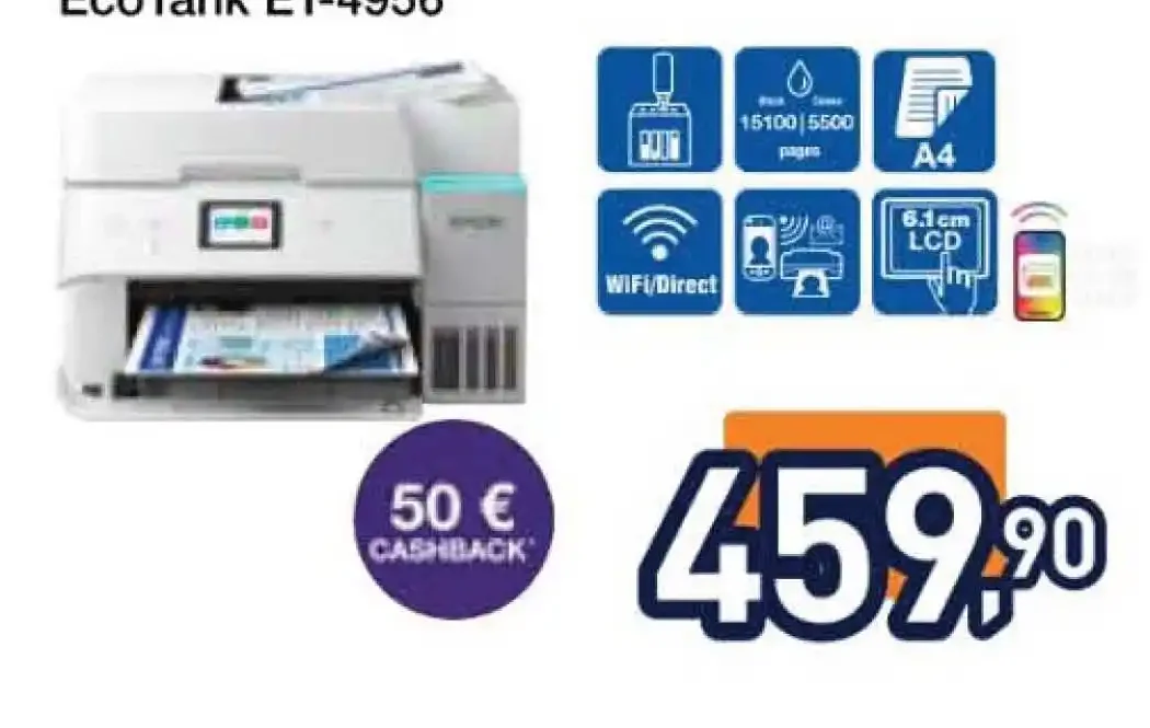 Stampante Epson EcoTank ET-4956