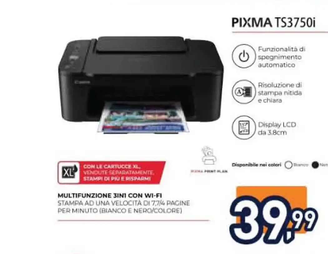 Stampante Canon PIXMA TS3750i