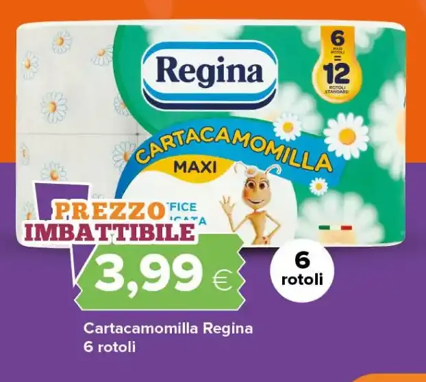 Cartacamomilla Regina