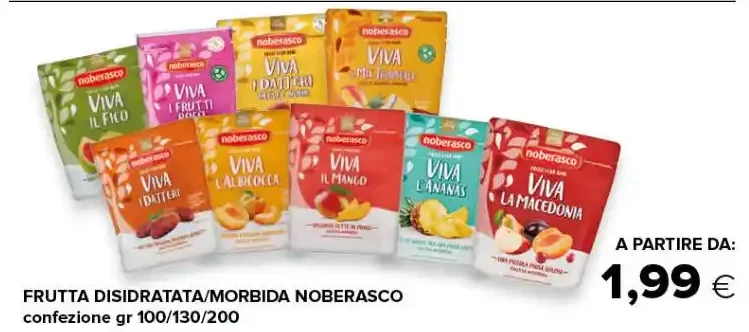 Frutta disidratata/morbida