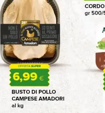 Busto di pollo campese Amadori