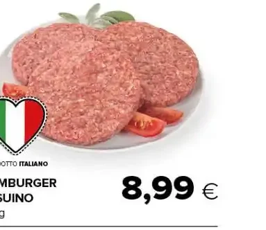Hamburger di suino