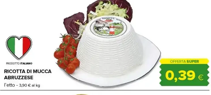 Ricotta di mucca abruzzese