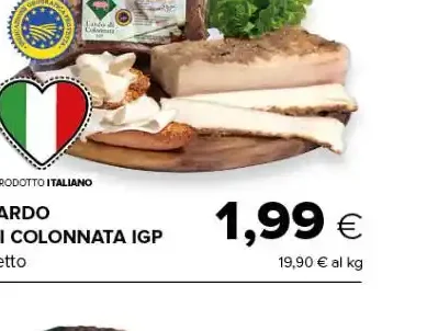 Lardo Colonnata IGP