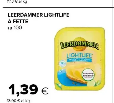 Leerdammer Lightlife a fette