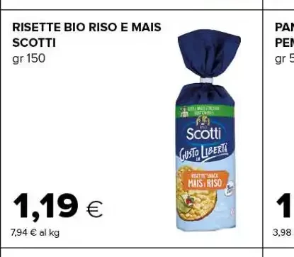 Risette bio riso e mais