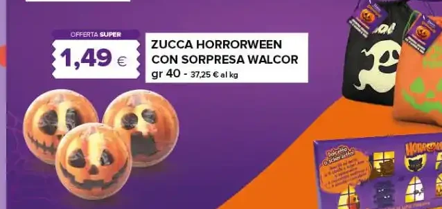 Zucca Horroween con sorpresa