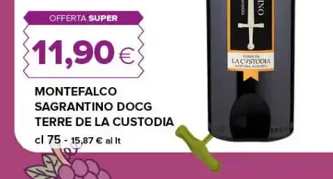 MONTEFALCO SAGRANTINO DOCG TERRE DE LA CUSTODIA